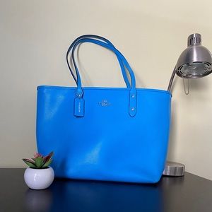 Coach Zip Top Tote